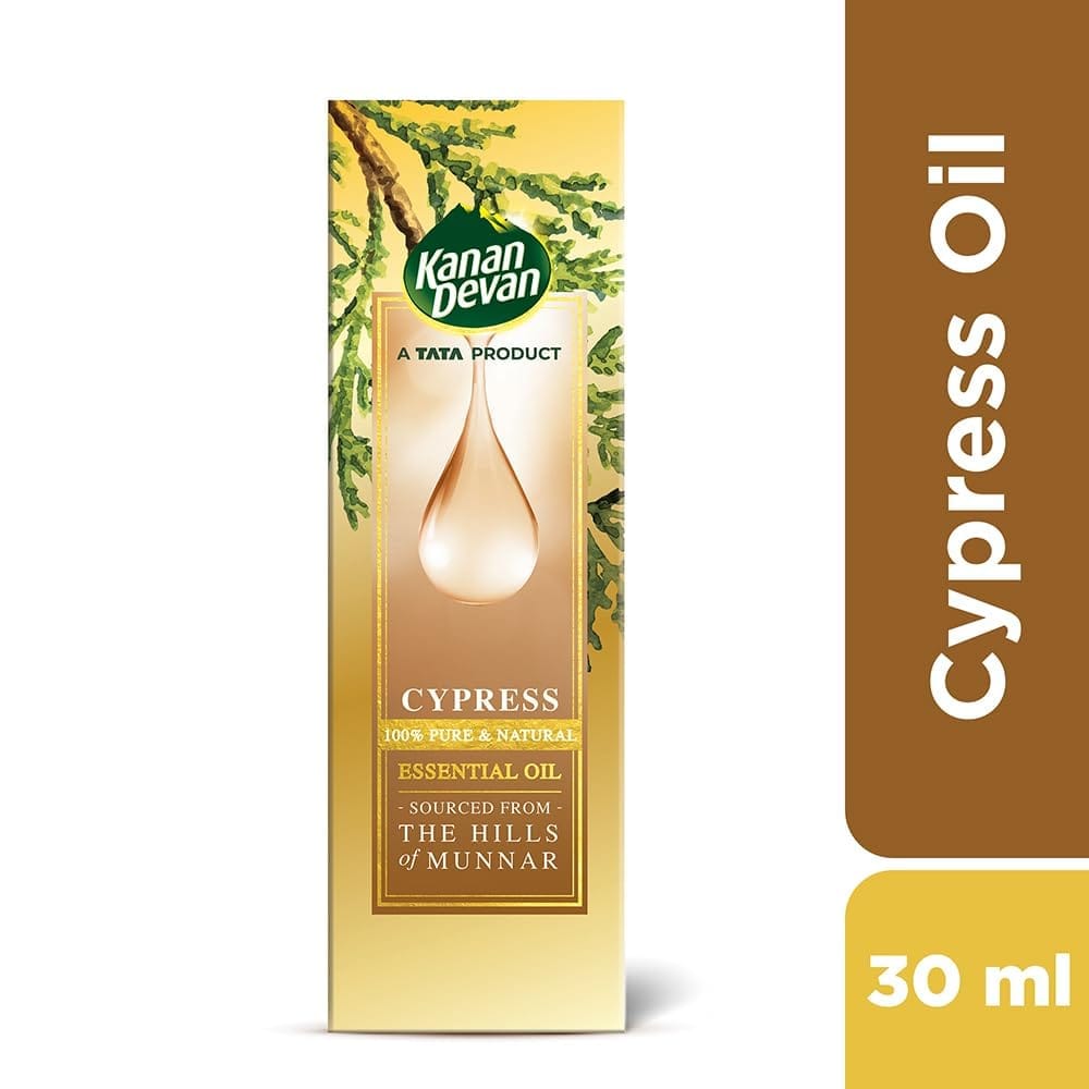 Kanan Devan Essential Oil, A TATA Product, Cypress, Pure & Natural, 30ml view 2