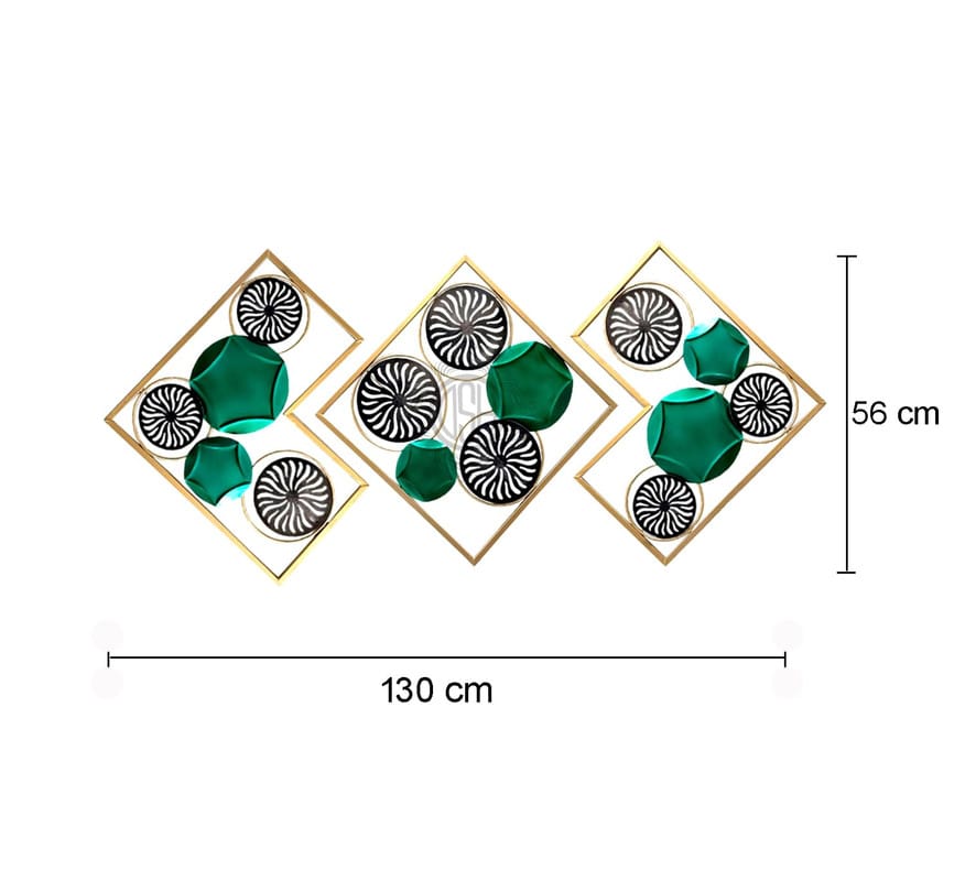 Metal Wall Art Wall Sculpture Wall Hanging Showpiece Perfect For Home, Hotel,Restaurant, living room Decoration. (DSH-iWART-29) view 2