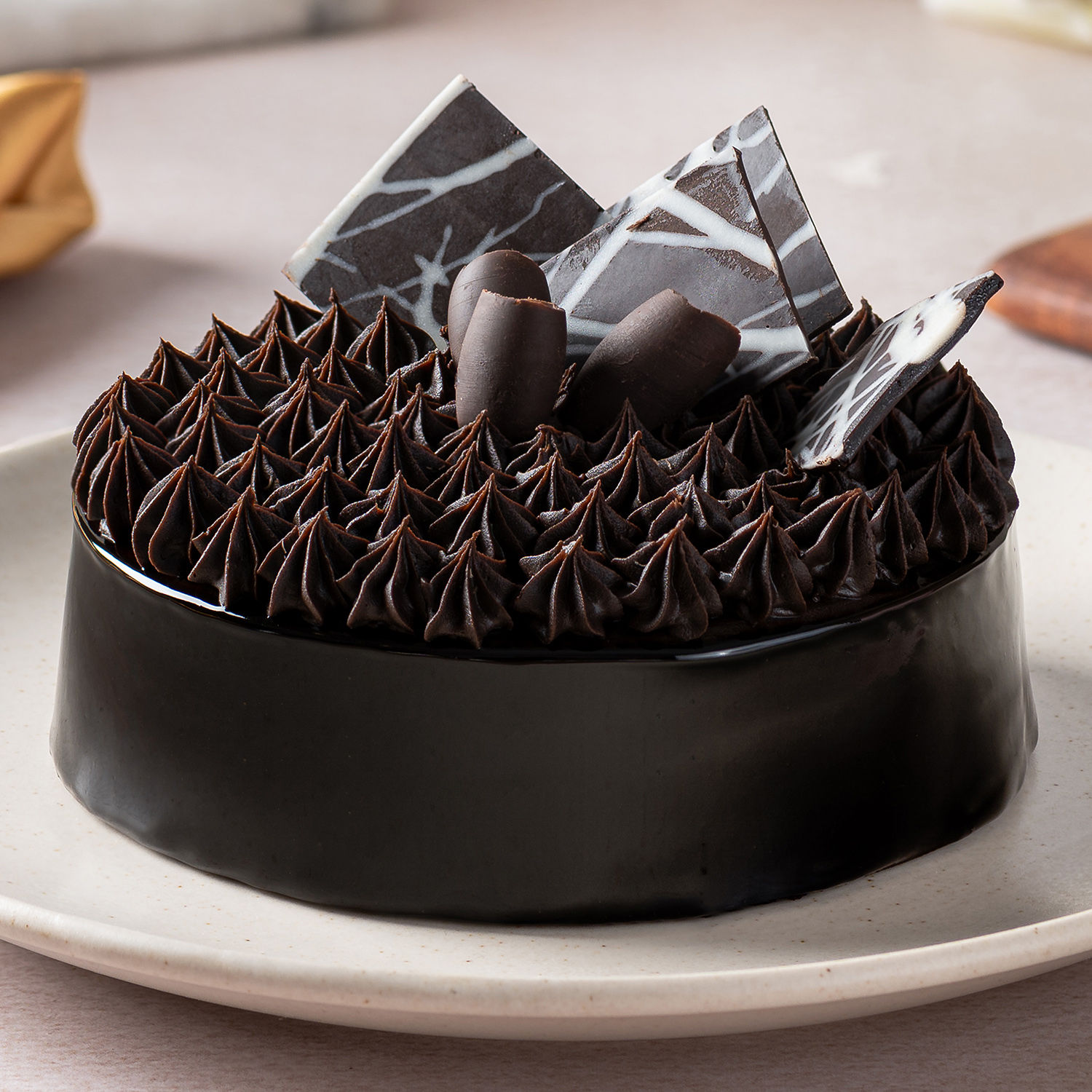 Fudge Brownie Cake Half kg view 2
