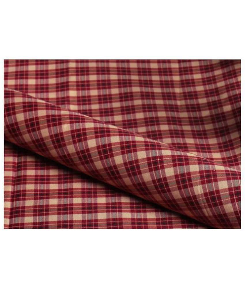 Makhanchor Multi 100 Percent Cotton Unstitched Shirt pc Single view 2