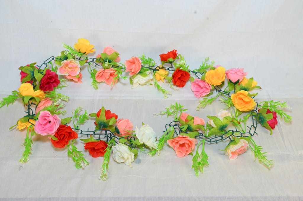 Artificial Flower Garland for Home Decoration view 2