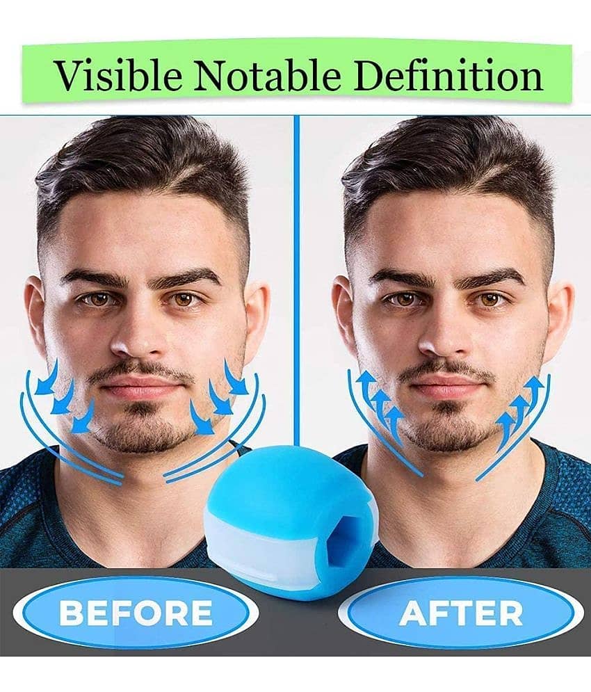 Jawline Exerciser Jaw, Face, and Neck Exerciser - Define Your Jawline, Slim and Tone Your Face, Look Younger and Healthier - Helps Reduce Stress and Craving view 2