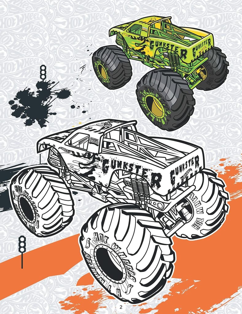 Hot Wheels Copy Colouring Book [Paperback] Dreamland Publications view 2
