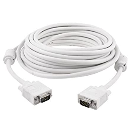 VGA Male to Male ,15-Pin Cable/Adapter for PC, Monitor, Projector, Laptop, TV, LCD/LED - 10 Mtr view 2
