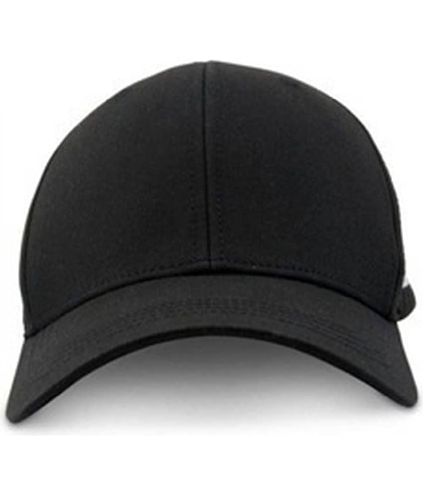 Bolax Pack of 1 Nylon Men's Cap ( Black ) view 2