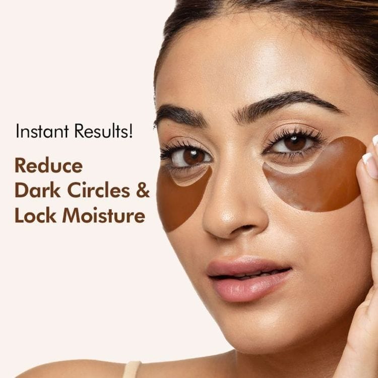 MCaffeine Coffee Hydrogel Under Eye Patches for Dark Circles with Hyaluronic Acid - 30 Pairs (30 Pair) view 2