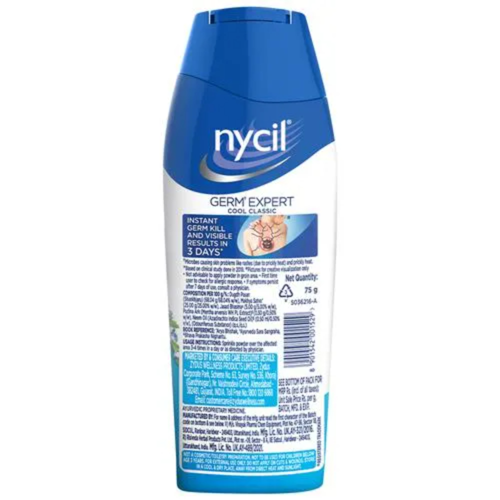 Nycil Prickly Heat Powder 75 Gms view 2