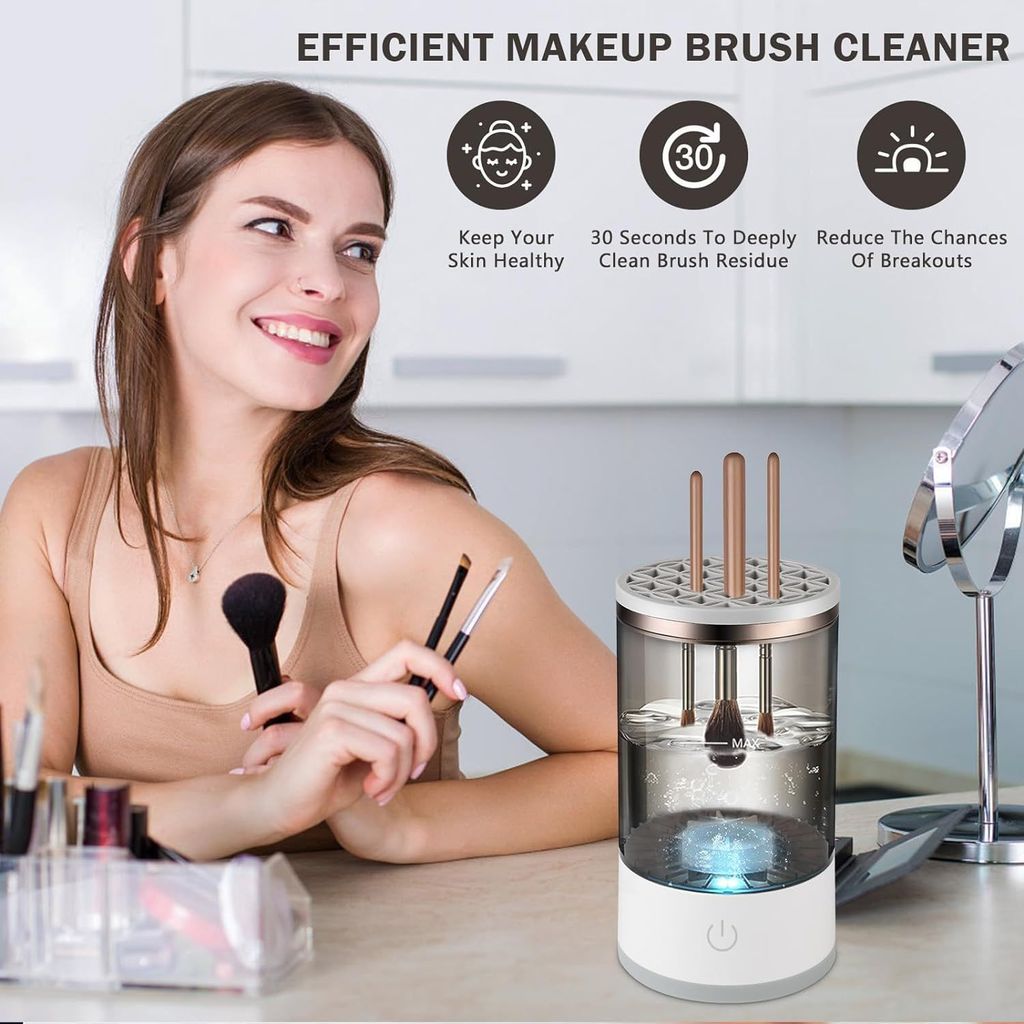 Electric Makeup Brush Cleaner Machine view 2