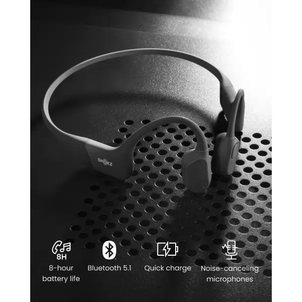 SHOKZ OpenRun Bone Conduction Sports Headphones view 2