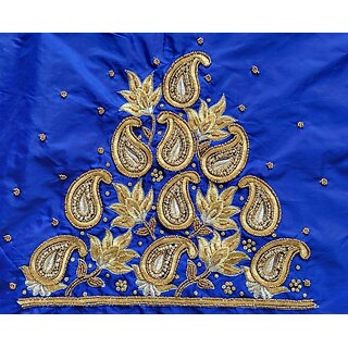 OMSAIFAB Cotton Silk Self Design Blouse Material view 2