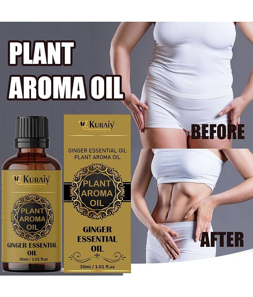 KURAIY Harbal Tummy Ginger Oil, For Belly Drainage Ginger Oil. view 2