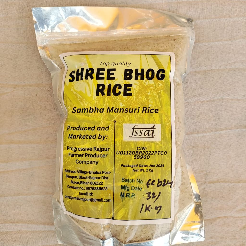 Sambha Mansoori Rice 1 Kg view 2