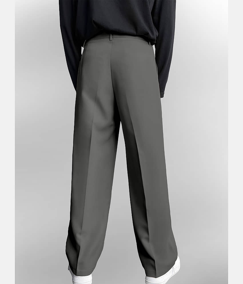 FTX Loose Men's Korean Pant - Dark Grey ( Pack of 1 ) view 2