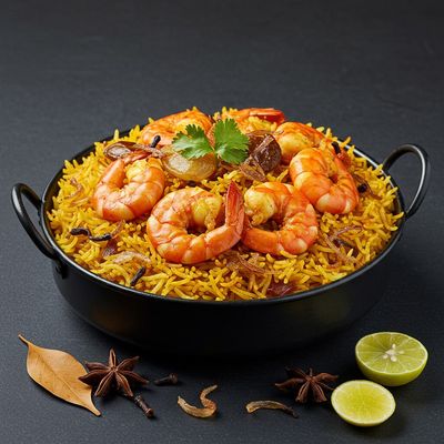 Prawns Biryani