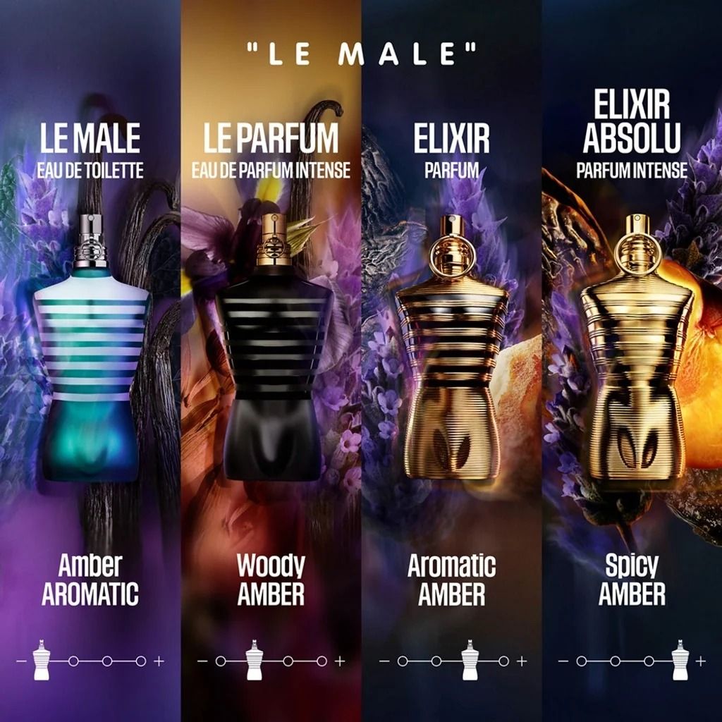 Jean Paul Gaultier Le Male Le Parfum Eau De Parfum 125ml Premium Luxury Long Lasting Warm Spicy Woody Signature Designer Perfume for Men view 2