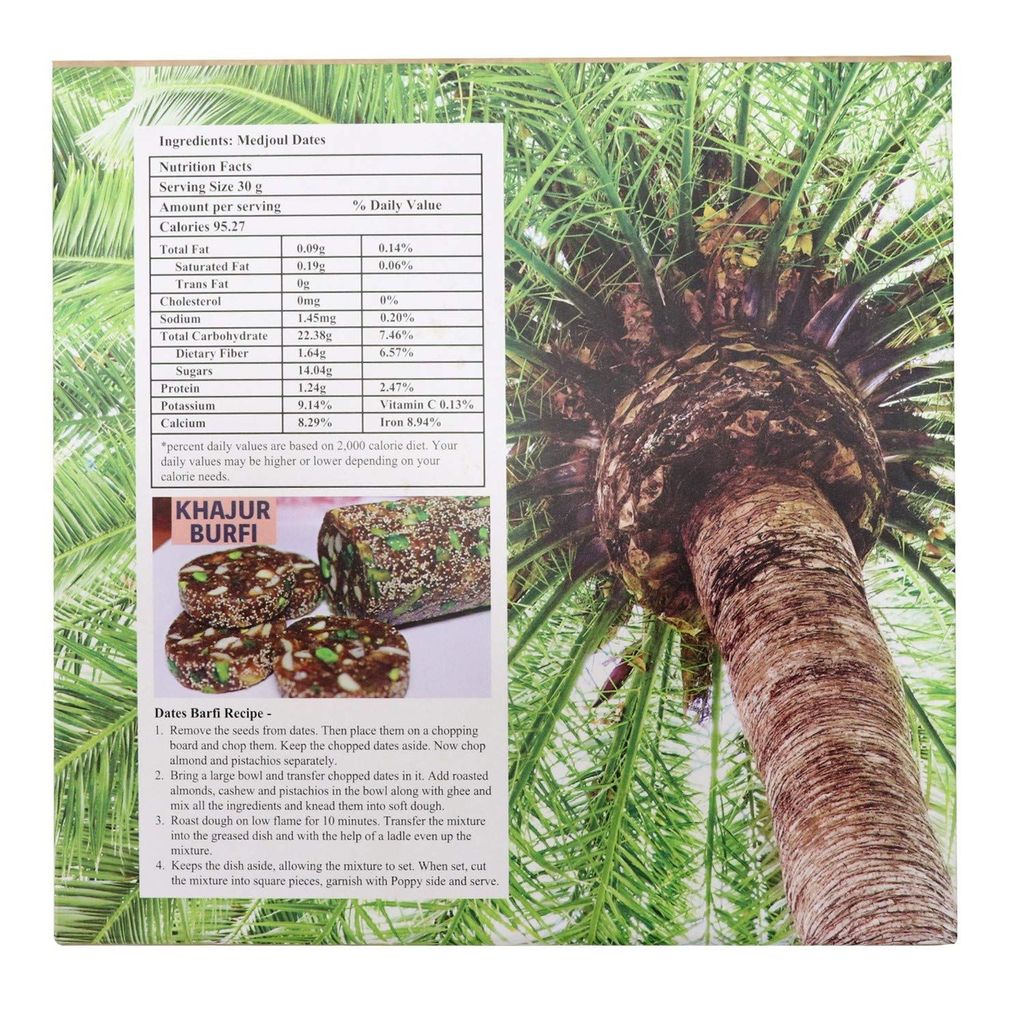 Elworld Agro & Organic Food Products Medjoul Natural Dates Jumbo (Super Premium) 500 Gram view 2