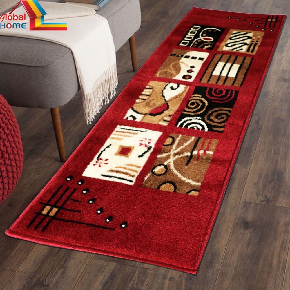 Good Price Multicolor Modern Long Lasting, Washable Rugs / Carpet / Floor mat/Runner for Bedroom / Living Room / Drawing Room - by Global Home Tex view 2