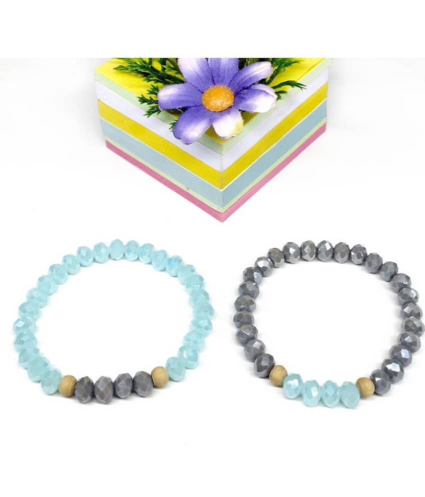 DAIVYA WELLNESS - Multicolor Bracelet ( Pack of 2 ) view 2