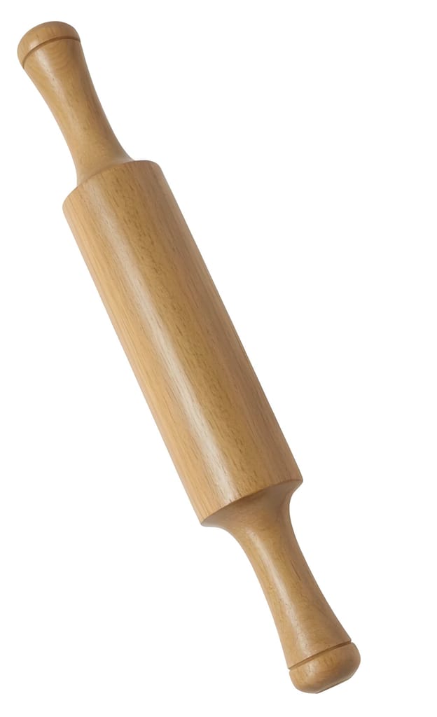 Premium Wooden Chakla Belan Set | Round Roti Making Board with Wooden Rolling Pin for Chapati, Paratha, Pizza & Dough Rolling (Original Quality) view 2
