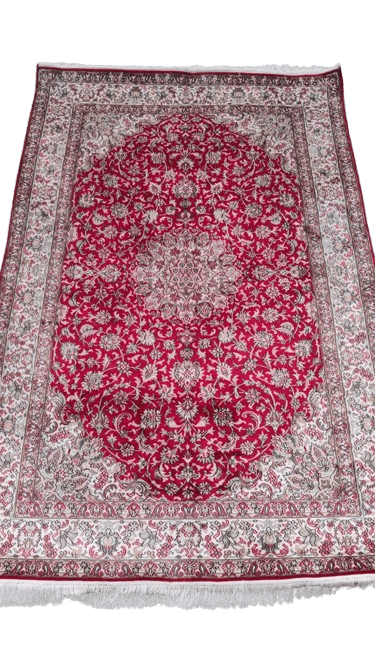 Kashmiri handwork furnishing Carpet view 2