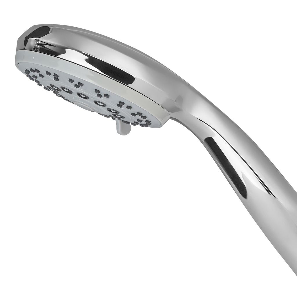 Orvos Hand shower multi-function, 4x4 inches, RainMist, Chrome plated with high grade Korean ABS material from LG, Head only, for high end luxury bathrooms view 2