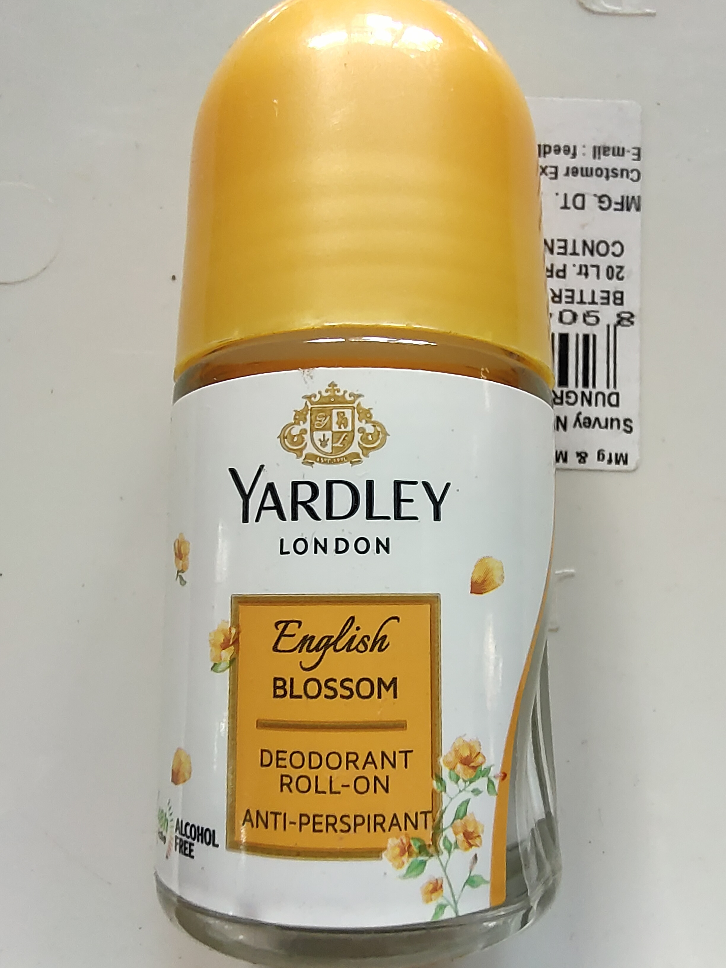 Yardley London English blossom deodorant roll on
