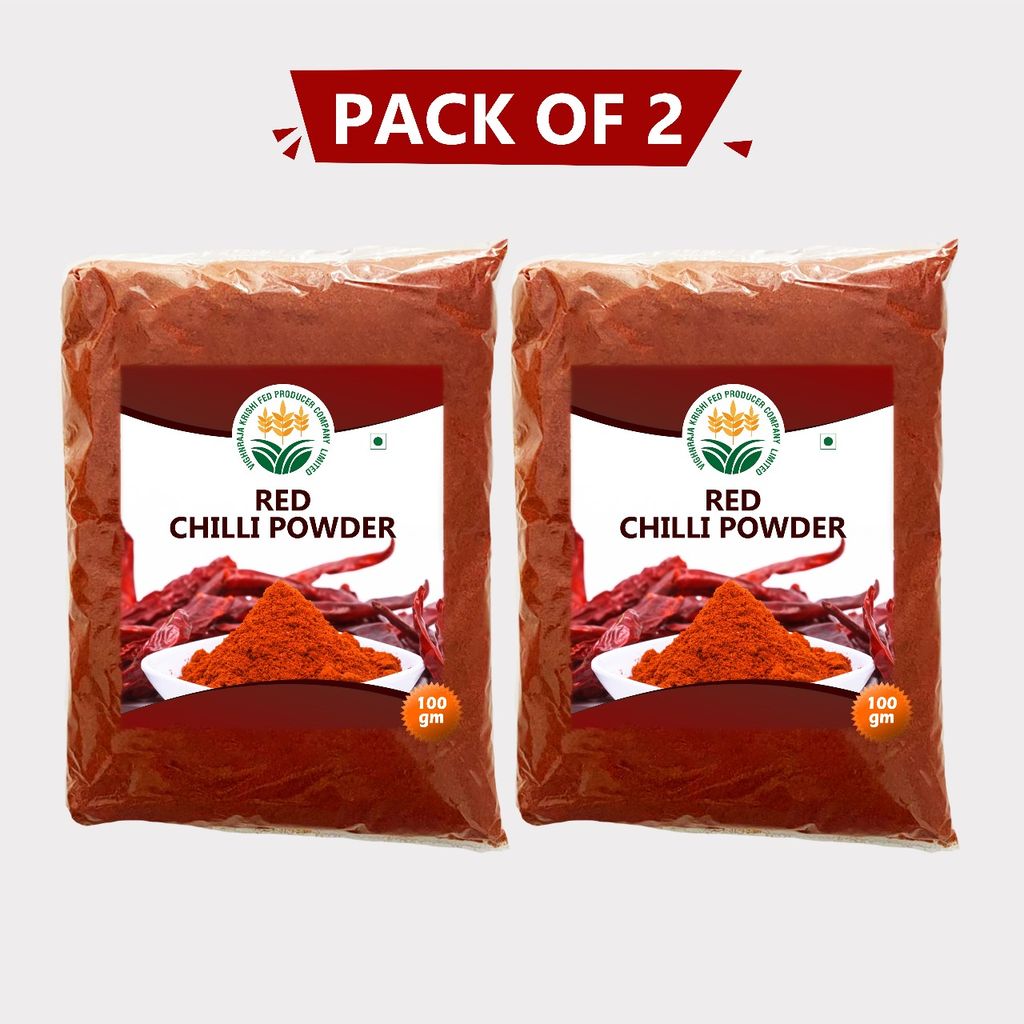 Red Chilli Powder (Pack of 2)
