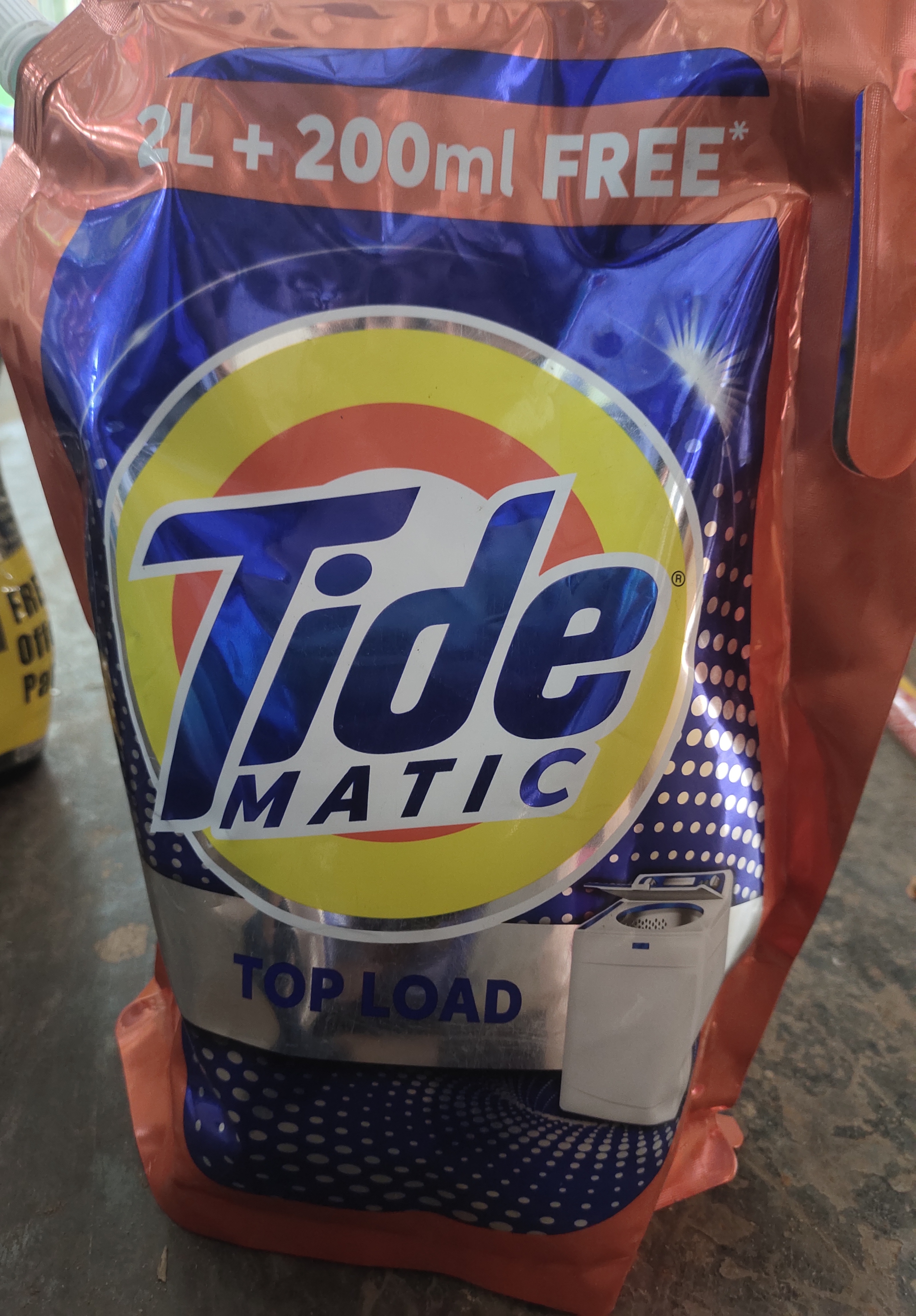 Tide matic top load