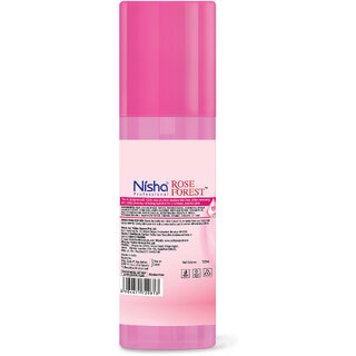 Nisha Refreshing Face Cleanser With Organic Rose Water Gulab Jal Cleansing Water 120ml view 2