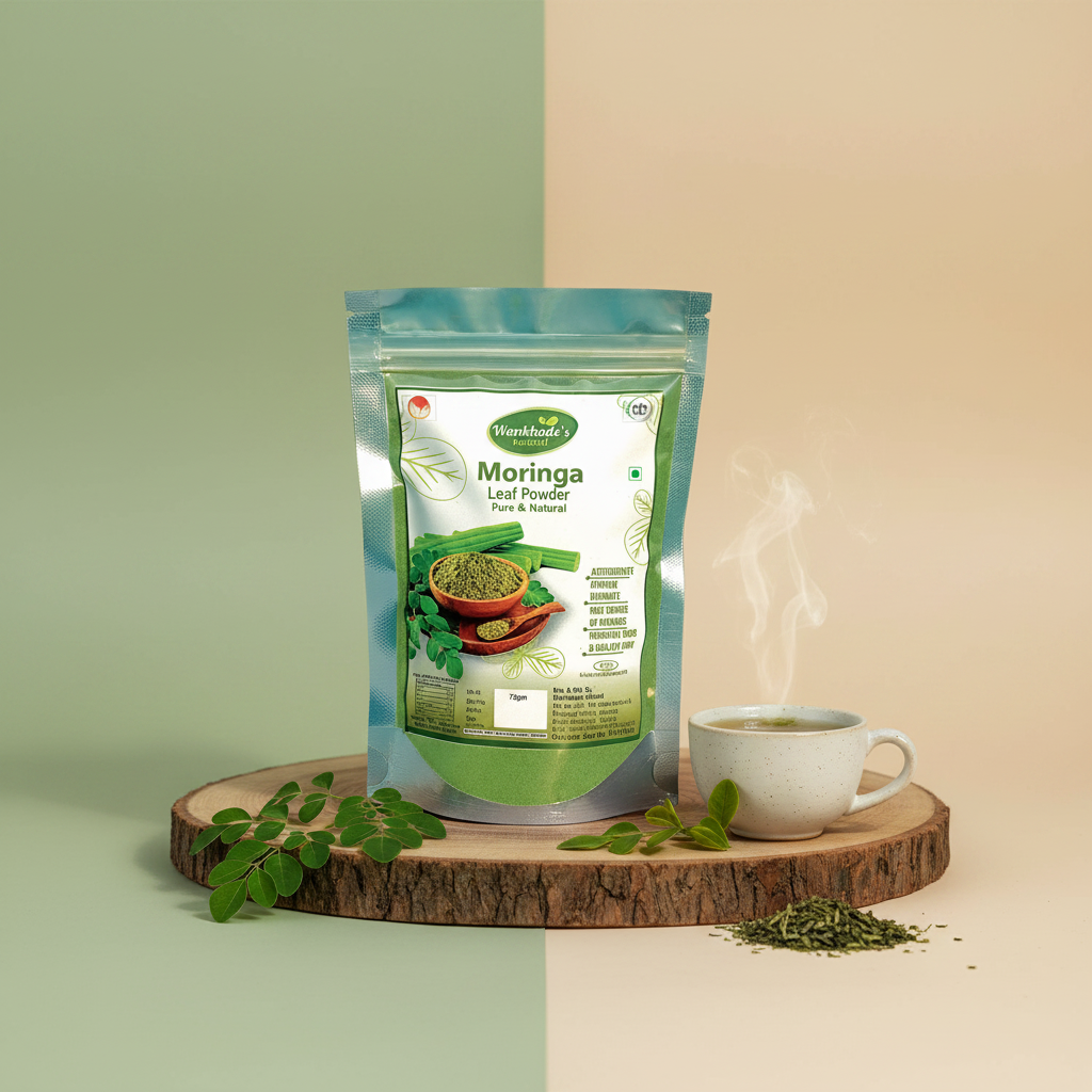 Wankhade's Natural Moringa Leaf Powder 75 g