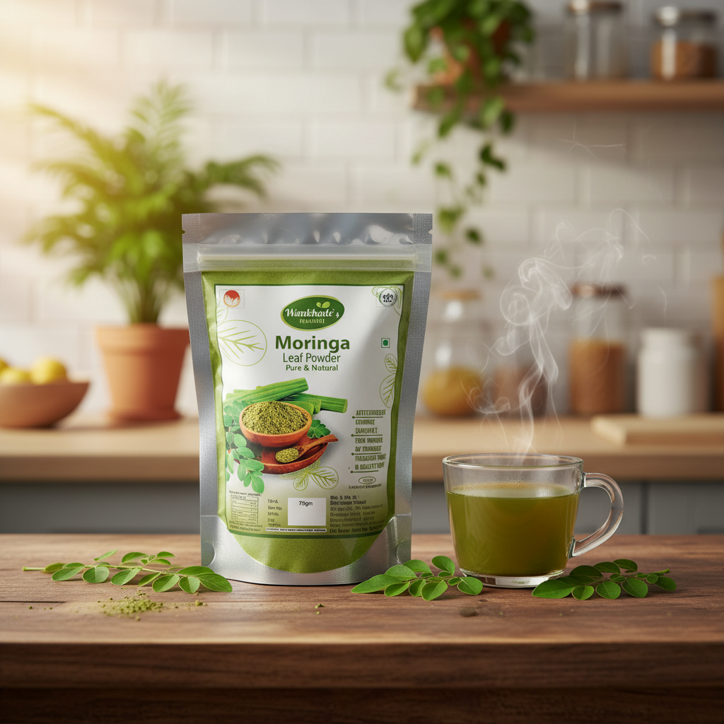 Wankhade's Natural Moringa Leaf Powder 75 g view 2