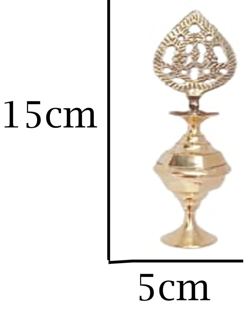Mii Art brass surmedani with suma use in eye's muckap(size-15 cm) pack of 1 pcs. view 2