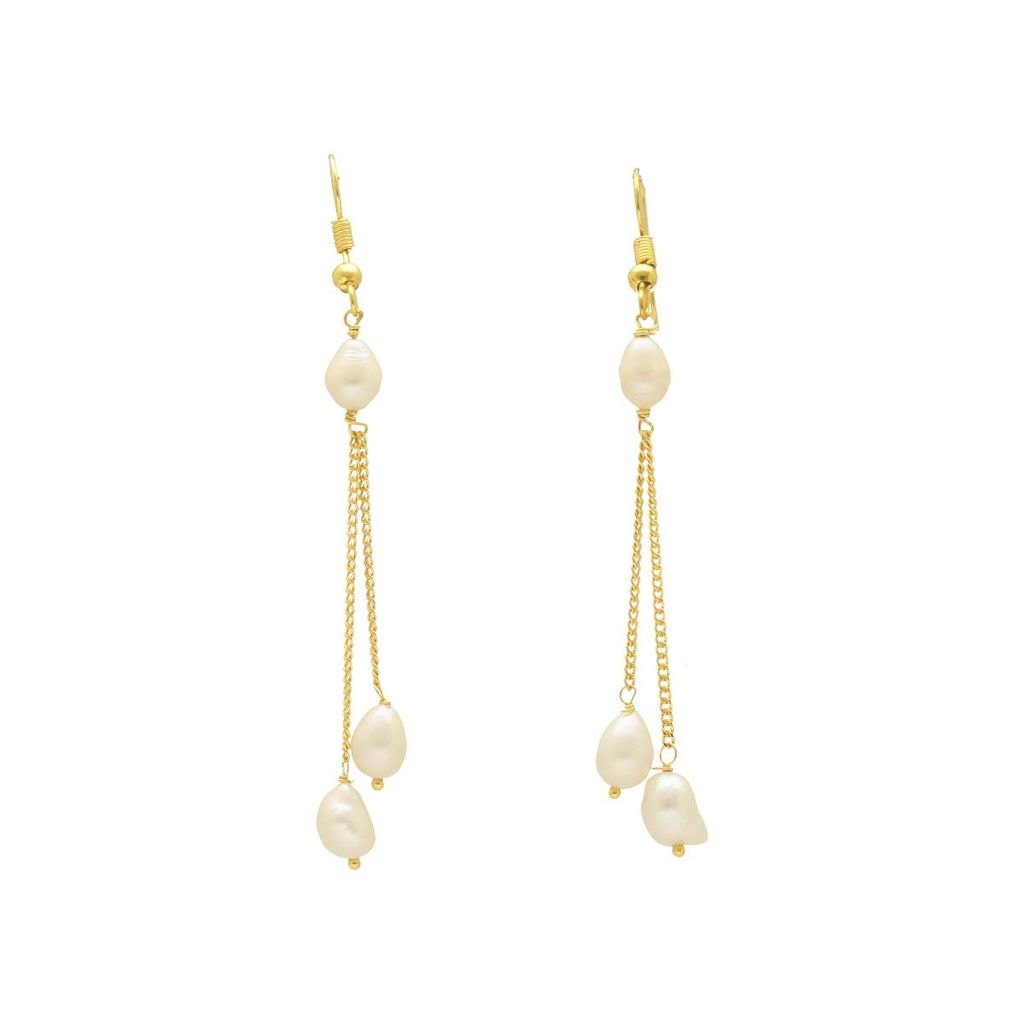 Sri Jagdamba Pearls Royal Duchess Pearl Earrings For Women Girls view 2