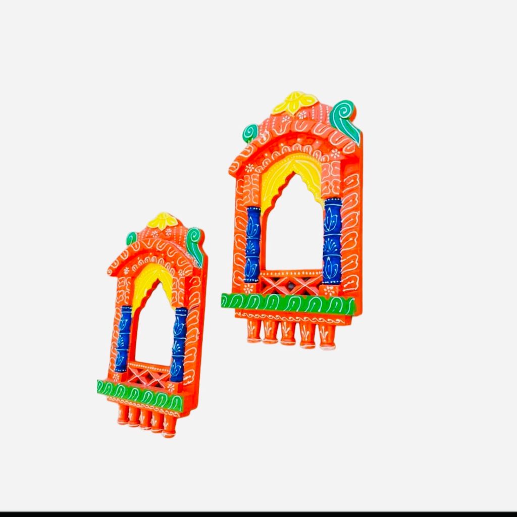 WOODEN WALL HANGING MIRROR view 2