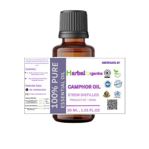 Harbal Essential Camphor Oil 100%Pure & Natural kapoor ka tel Dropper 30 ml view 2
