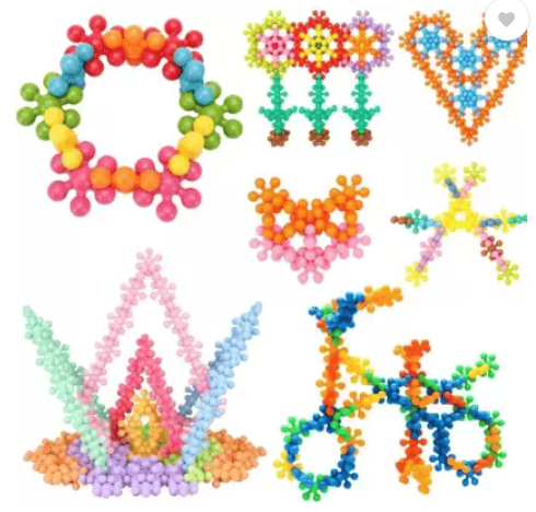 Creative Star Link: Educational Interlocking Blocks for Kids (100+ Pieces) (Multicolor) view 2