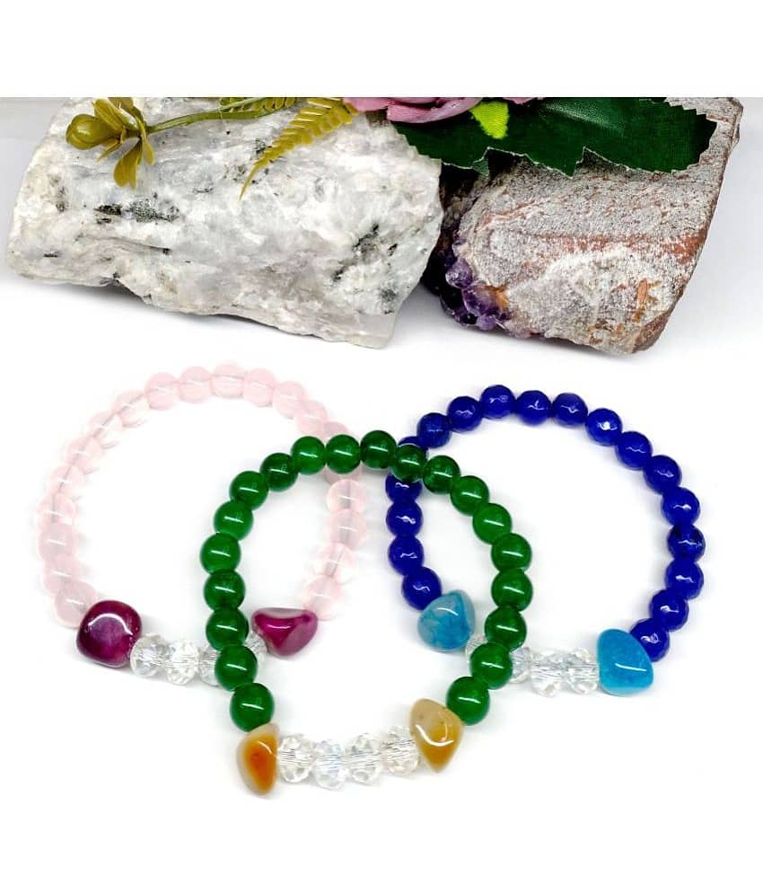 DAIVYA WELLNESS - Multicolor Bracelet ( Pack of 3 ) view 2