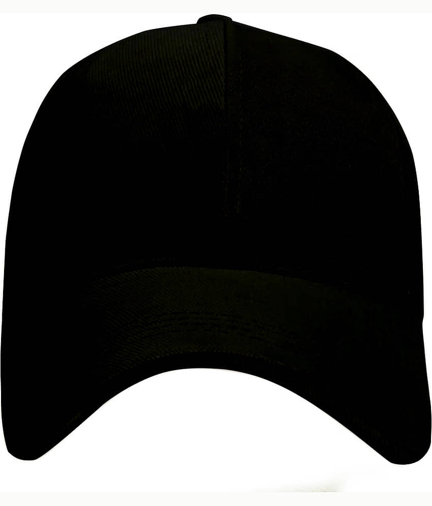 Babji Pack of 1 Cotton Men's Cap ( Black ) view 2