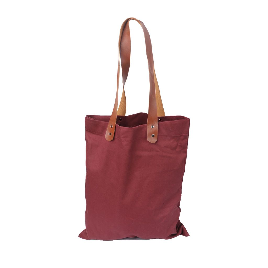 Tisser Warli Handpainted Cotton Tote Bag view 2