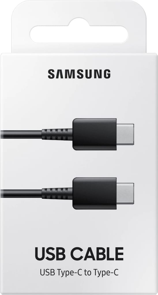 Samsung Original Type C to C Cable - 3.28 Feet (1 Meter), Black view 2