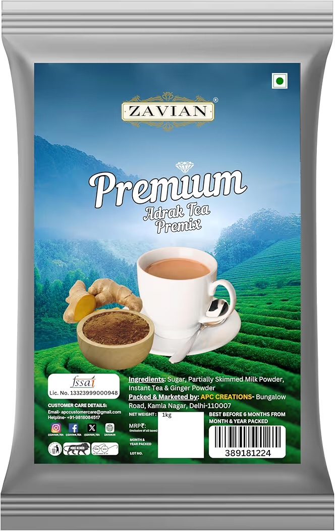 ZAVIAN Ginger Tea Premix - 1kg