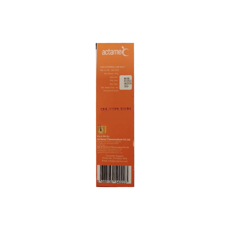Actame C Face Wash 70 Gms view 2