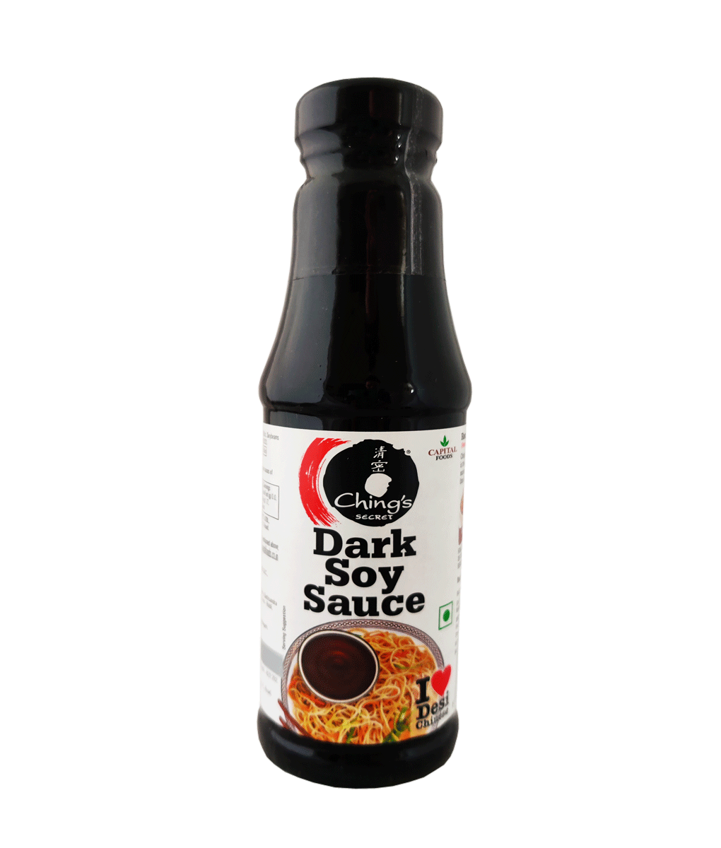 Chings Secret Dark Soy Sauce 210 G Bottle