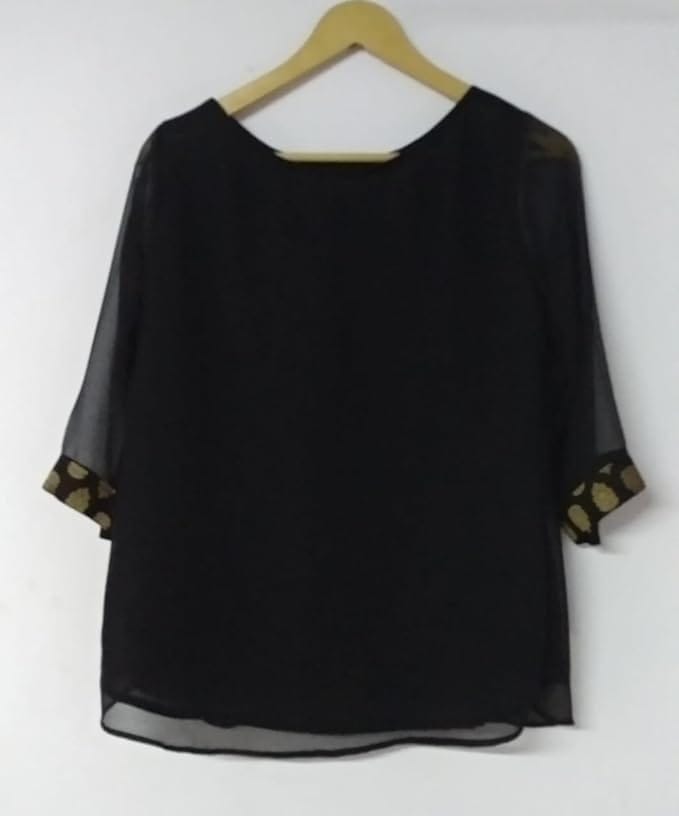 Women's Black Top view 2