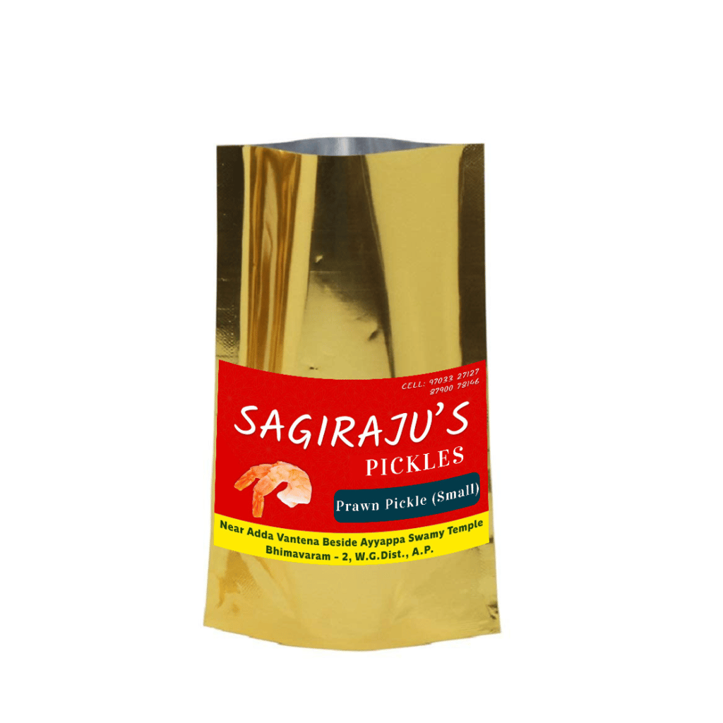 Sagi Raju's Pickles - Prawn Pickle (Small Size) view 2