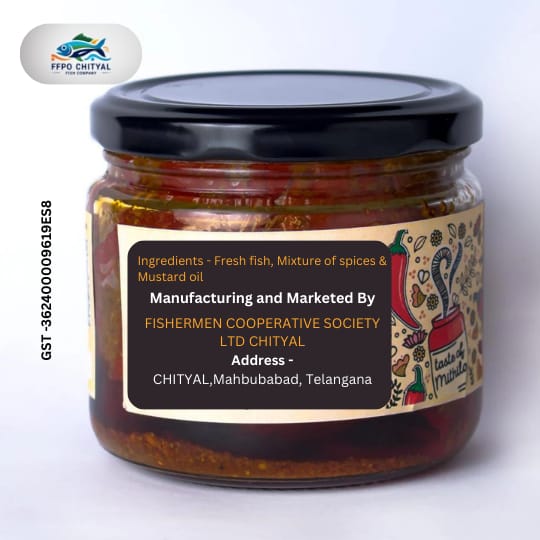 Chityal FFPO Fish Pickle - Taste of Tradition 300gm view 2