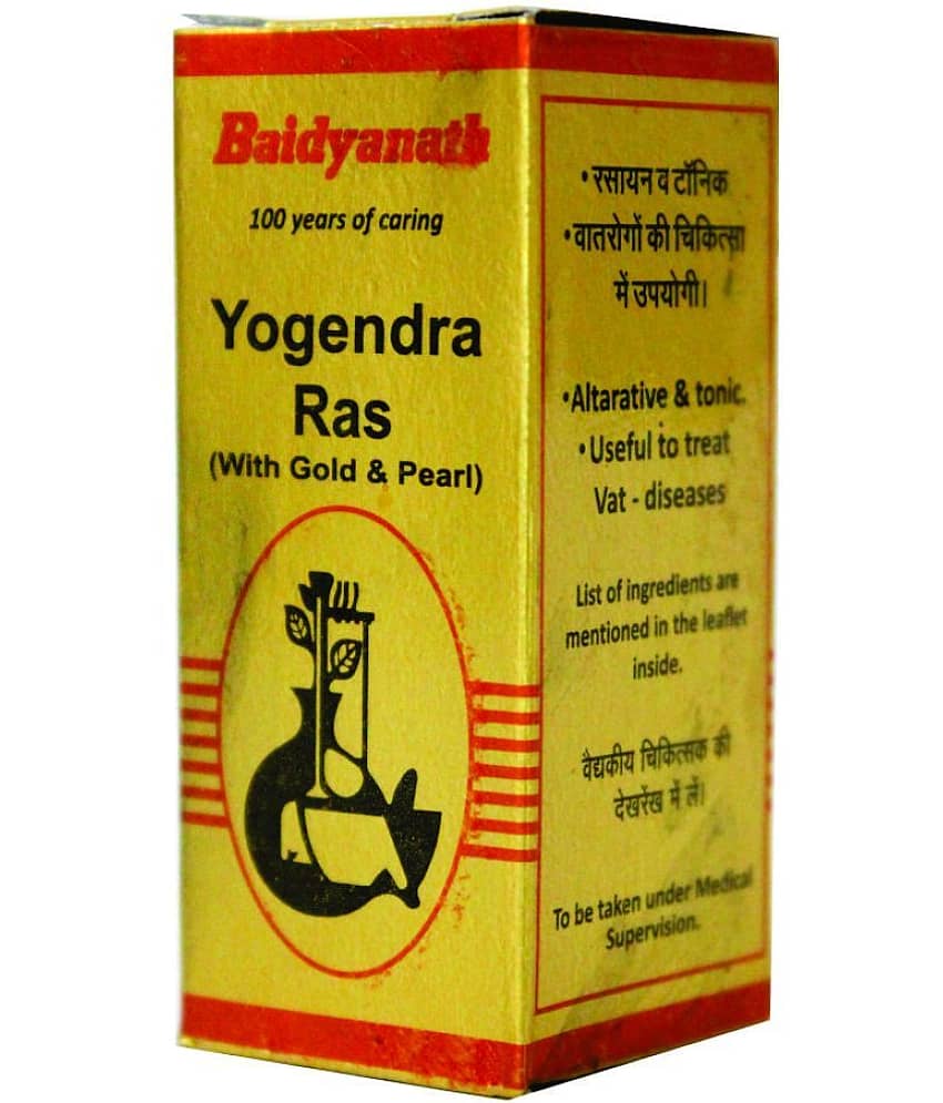 Baidyanath Yogendra Ras Tablet 10 No.S Pack of 1