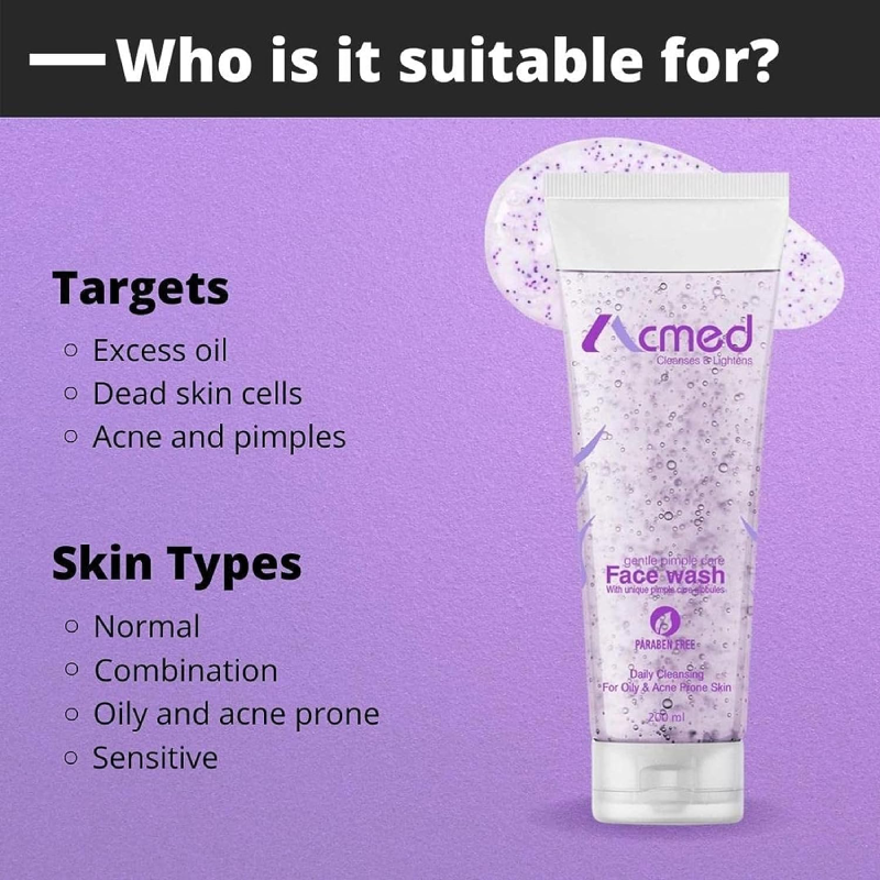 Acmed Face Wash 200 Gms view 2