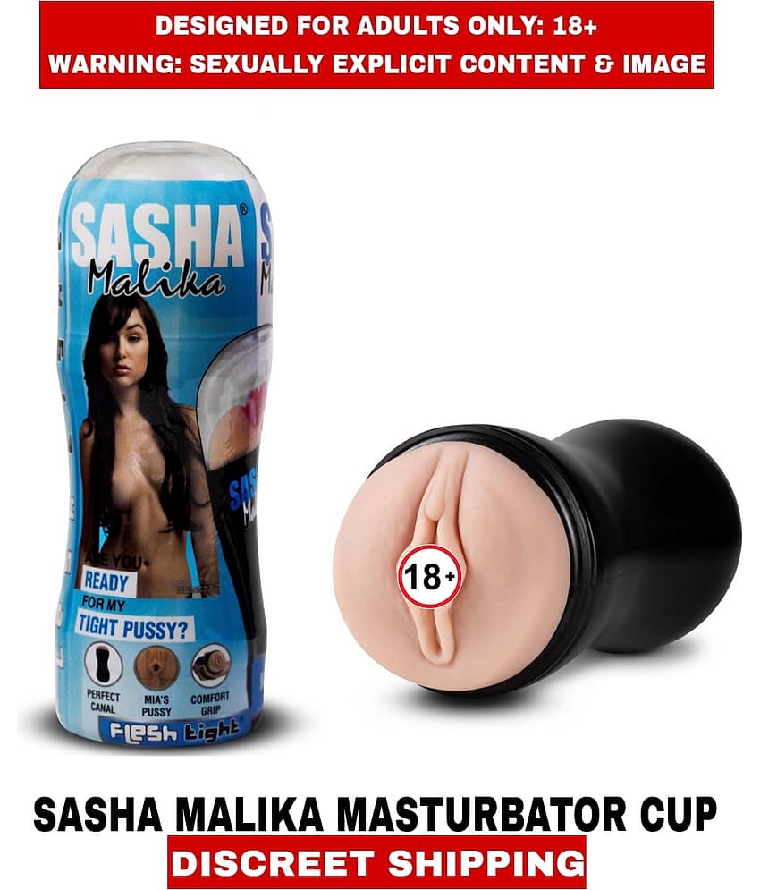 Sexual Wellness Men's Sex Toys Sasha Malika Pussy Masturbator Cup Fleshtight For Men view 2