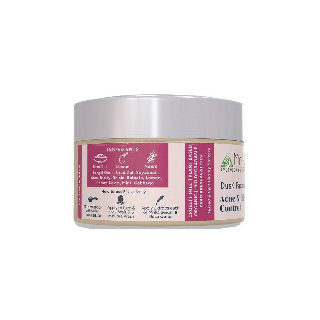 MrilQ Dusk Face Wash | Acne, Pimple & Oil Control | Daily Use | Sensitive, Oily, Combination skin view 2